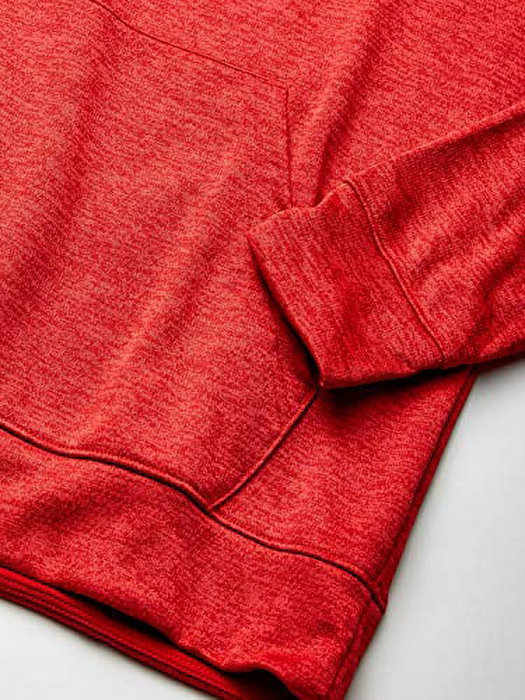 111C Adidas Men's Athletics Team Issue Pullover Power Red Melange XL