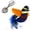 Flower Color, variant on Tiberpet Cat Toys Rechargeable Flapping Bird Toys Lifelike Chirp Tweet, Touch Activated Kitten Toy Interactive Cat Exercise Toys Plush Cat Toys