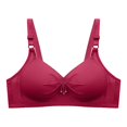 thumbnail image 2 of Harpily 2025 Bra Women Clearance Lace Back Button Shaping Cup Adjustable Shoulder Strap Large Size Bra, 2 of 3