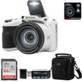 thumbnail image 1 of Kodak PIXPRO AZ425 Astro Zoom 20MP Full HD Digital Camera (WHITE) Bundled with SanDisk 64GB Memory Card and Camera Bag. Get a Free SD Card Reader and Custom Cleaning Cloth, 1 of 10