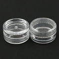thumbnail image 4 of Cosmetic Sample Plastic Containers Small 50Pcs Empty Pots Jars Clear 3g Other, 4 of 6