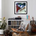 thumbnail image 4 of Art.com Bishop Art - Dallas Art Print by Sisa Jasper, Black Frame Wall Art, 38" x 38", 4 of 5