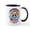 White/Black Inside, variant on CafePress - My Little Pony Current Mood Awes - 11 oz Ceramic Mug - Novelty Coffee Tea Cup