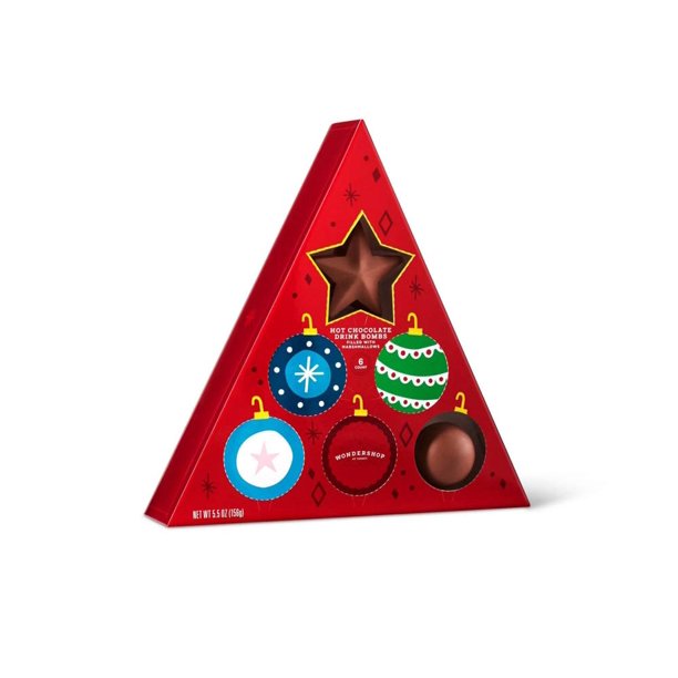 Triangle Hot Chocolate Melting Bombs (6)Advent Calendar, 5 Chocolate  Stirring Spoons and Gift Tag - Walmart.com
