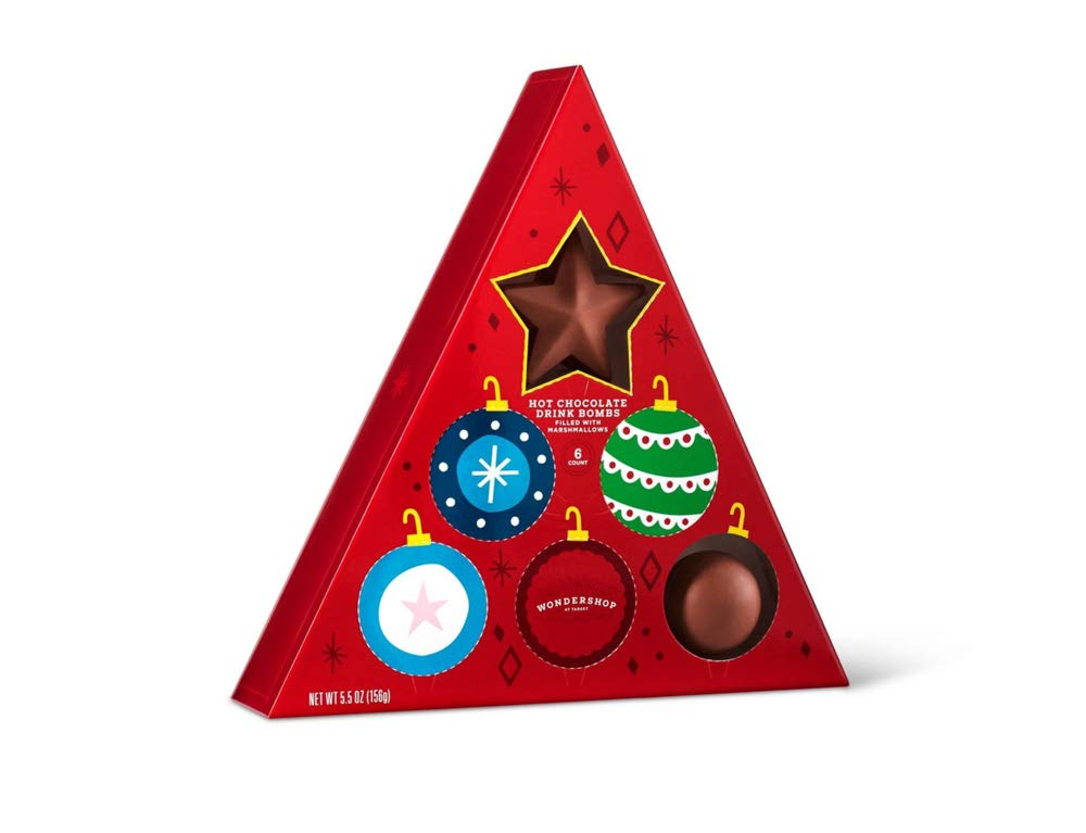 Triangle Hot Chocolate Melting Bombs (6)Advent Calendar, 5 Chocolate Stirring Spoons and Gift Tag - Walmart.com Triangle Hot Chocolate Melting Bombs (6)Advent Calendar, 5 Chocolate Stirring Spoons and Gift Tag - Walmart.com