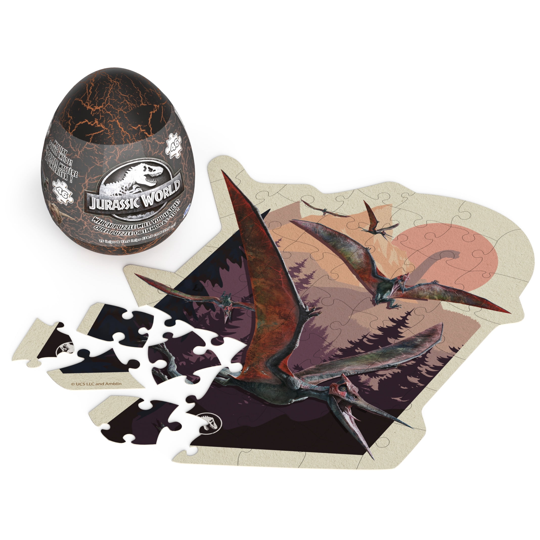 Jurassic World, Teenage Mutant Ninja Turtles 4 Puzzles in Eggs