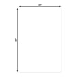 thumbnail image 2 of Off White Pebble 25x38 Uncut Art Mat Board - No Opening - 10 Mats, 2 of 7