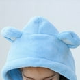 thumbnail image 7 of YUEHUA Toddler Hooded Onesie Pajamas Cute One Piece Fuzzy Sleepwear Zip Up Jumpsuits Baby Winter Warm Romper Outfits Playsuit Loungewear, 12-18 Months, 7 of 7