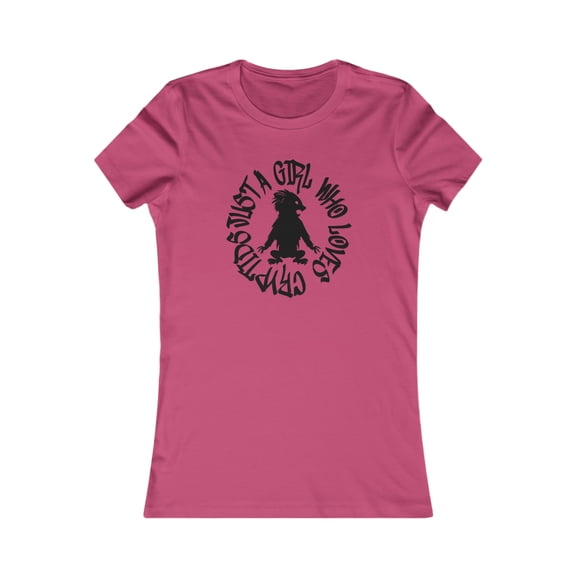 A Girl Who Loves Cryptids Women's Favorite Tee