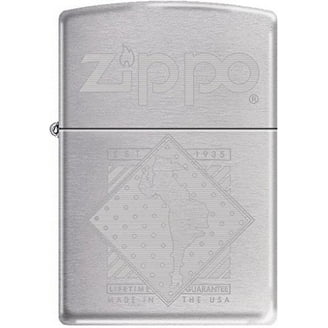 Zippo 46019 Classic Sunflower Brilliant Golden Windproof Lighter