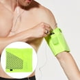 thumbnail image 1 of CRAFTHROU 1Pcs Armband for Phone Running Polyester Light Green for Athletes Use, 1 of 4