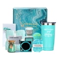 thumbnail image 1 of Juego de cestas de regalo de spa Blueyule con manta para mujer, 1 of 9