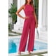 thumbnail image 3 of Conjunto Coordinado PRETTYGARDEN Top Corto y Pantalón Palazzo Talle XL, 3 of 8