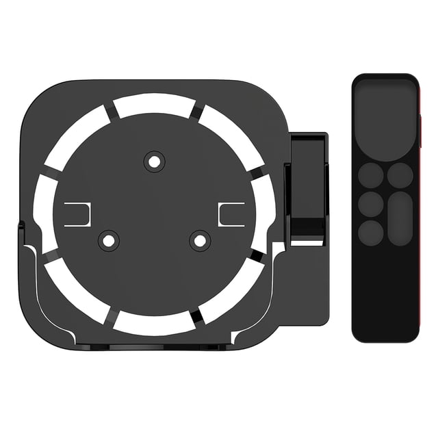 Conjunto de estuche protector de control remoto con soporte para decodificador montado en la pared Compatible con