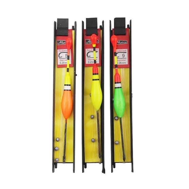 Pack of 3 Fishing Bobbers Indicators Float Fly Fishing Tackle Float Floating Bobber Indicator for Trout Multicolor