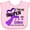 AD-Pink, variant on Inktastic I Love my Sister with Epilepsy Hope, Support, Cure Boys or Girls Baby Bib