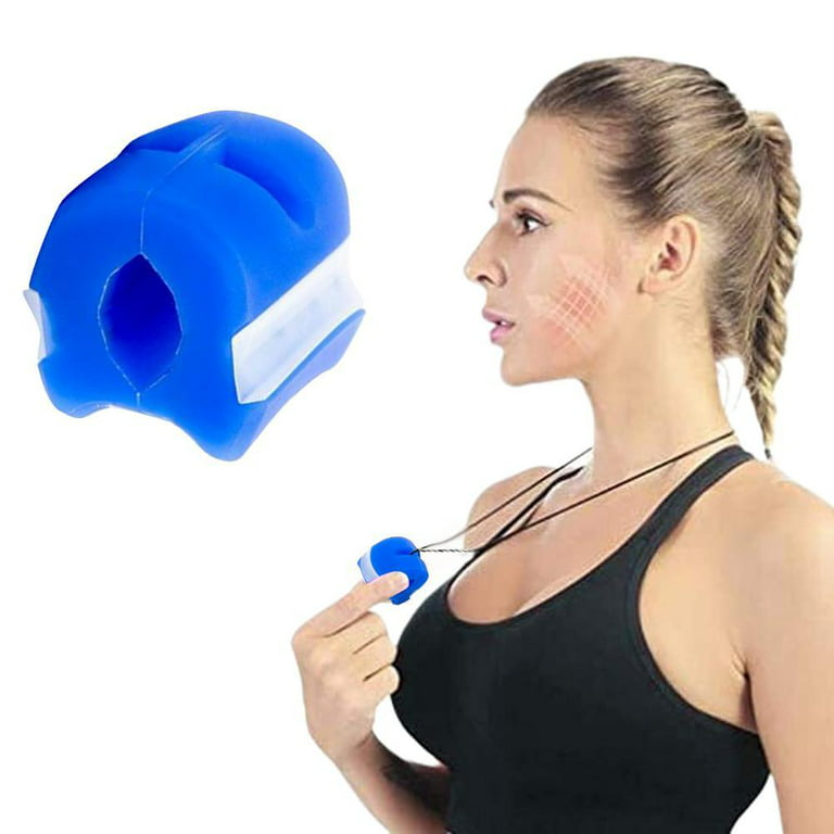 Bestope Jaw Exerciser Silicone Face Trainer Chin Exerciser Chin Line Trainer  Chin Exercise Device for Women Men 