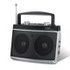 thumbnail image 1 of Radio AM/FM portátil Audiocrazy con altavoz Bluetooth, 1 of 7