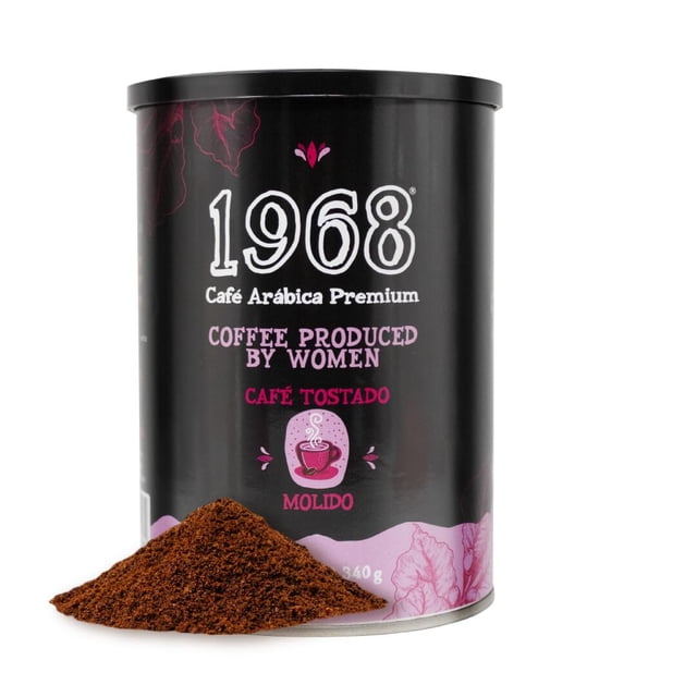 Café 1968 By Women Molido 340g | Origen Chiapas | Notas achocolatadas y frutos rojos | Tueste Medio