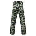 thumbnail image 3 of SHCKE Men's Casual Cargo Pants Camo Cargo Pants Hiking Work Pants Outdoor Trousers, 3 of 6
