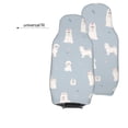 thumbnail image 4 of LAKIMCT Cute Maltese Dogs Car Seat Covers Vehicle Front Seat Covers Universal Fit Seat Protector, 4 of 9