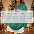 thumbnail image 4 of ThriftyPlait Women's Trendy Christmas Hoodie Pullover Warm Loose Fit Holiday Kangaroo Pocket Sweatshirt Long Sleeve Casual Shirt, 4 of 6