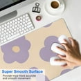 thumbnail image 4 of Play in Style with Daisy Flower Vintage Gaming Mouse Pad Desk Mat - 31.5x11.8 inch Extended Mousepad, Non-Slip Rubber Base, Stitched Edges - Ideal for Office Home and Game, 4 of 7