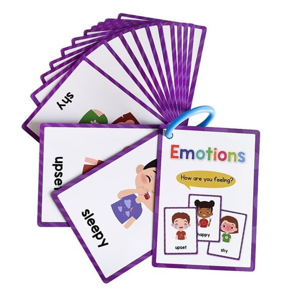 Language Learning Cards 11x8cm Toddler Study Card Educational Vocabulary Flashcards For Preschoolers Ages 3-8