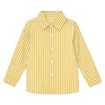 thumbnail image 3 of Bainana Long Sleeve Shirts For Girls Striped Print Casual Button Tops Big Kids Back To School Shirts, 3 of 6
