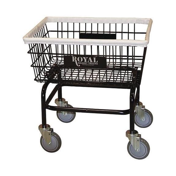 Laundry Cart,3.4 cu ft,No Hanger G27-BKX-W0A-5UNN