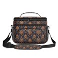 thumbnail image 2 of Lunch Box Pioneer Flower Floral Print Pattern Insulated Lunch Bag for Women Men,Medium Leakproof Lunchbox Cooler Bag Adjustable Strap,10 X 6.7 X 8 Inches, 2 of 6