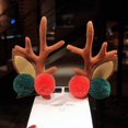 thumbnail image 1 of Diadema de Navidad para niños y adultos, diadema con cuernos de reno, cuerno, flor, banda para el pelo, cierre para la cabeza, fiesta de año nuevo, Cosplay de Halloween, 1 of 4