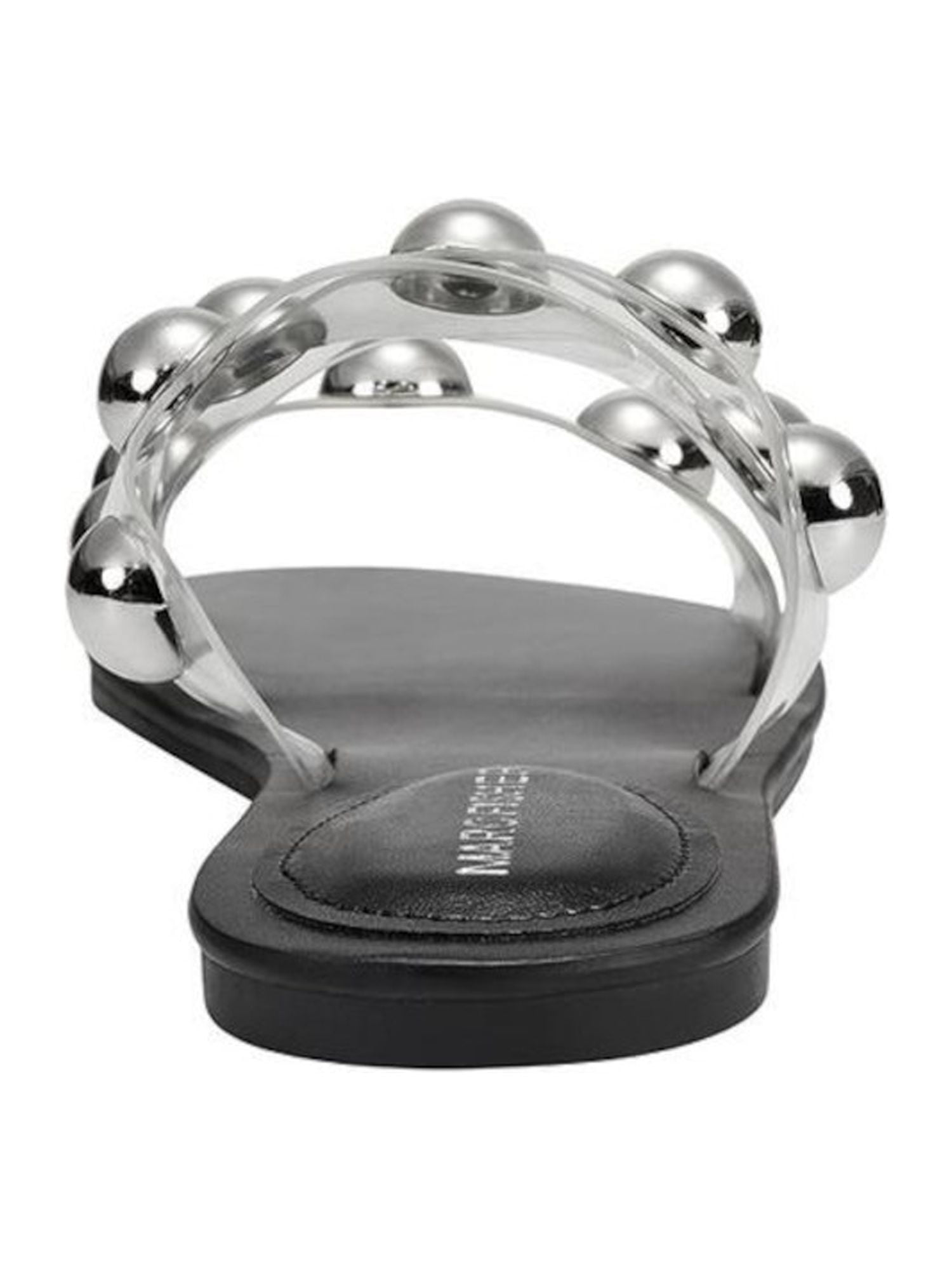 Marc Fisher Womens Bryte 2 Slip On Strappy Slide Sandals Walmart