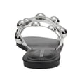 thumbnail image 2 of MARC FISHER Womens Clear Oversized Ornaments Bryte Round Toe Slip On Sandals Shoes 5.5 M, 2 of 3