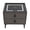 Dark Grey, variant on Shangmakel Smart Nightstand with Charging Station, Adjustable LED, Bluetooth Speaker, USB Ports, Fingerprint Lock, Bed Side Tables Bedroom Nightstand with Drawers for Bedroom
