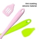 thumbnail image 3 of Juego de mini utensilios de cocina de 2 piezas: utensilios de cocina de silicona con pala para ensalada y pala para drenaje, 3 of 5