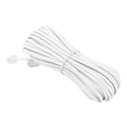 thumbnail image 3 of White 6P2C RJ11 Plug Telephone Modem Line, 14M for Landline Telephone, 3 of 5