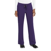 Activate by Med Couture Women's 8747 Yoga Cargo Scrub Pant -Plum-XX-Large
