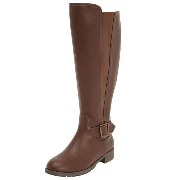 Comfortview Milan Wide Calf Boot Tall Knee-High Women's Winter Shoes (Wide Widths Available)