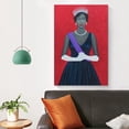 thumbnail image 5 of Portrait Painter Amy Sherald Painting Art Poster (30) Artworks Picture Print Poster Wall Art Painting Canvas Gift Decor Home Posters Decorative 16x24inch(40x60cm), 5 of 6