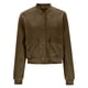 thumbnail image 4 of AUNVITO Women's Faux Suede Jacket Notched Lapel Short Outerwear Casual and Chic Style, 4 of 9