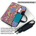 thumbnail image 3 of PUREYAH Laptop Case Bag with Compartments for Women, Spring Elegant Floral Lightweight Computer Tote Bag for Men Travel Work 13 inch, 3 of 7