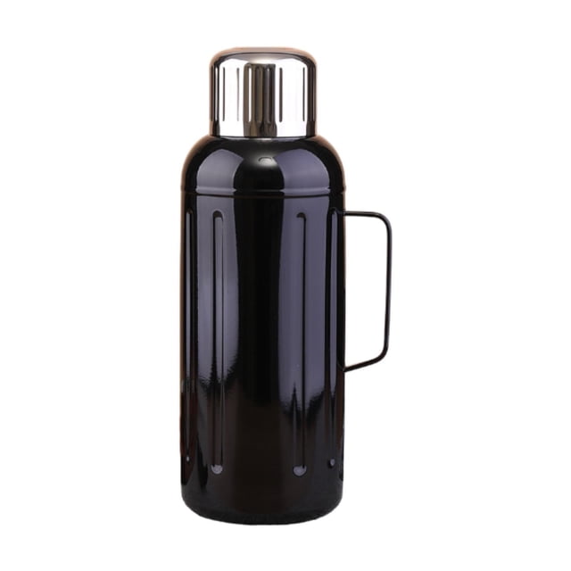 Botella de agua térmica, taza de café, grande, portátil, aislada, a prueba de fugas para té, café, agua caliente, vaso de café para deportes al aire 1000 ml