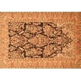 thumbnail image 1 of Ahgly Company Machine Washable Indoor Rectangle Persian Orange Traditional Area Rugs, 2' x 3', 1 of 1