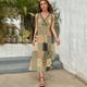 thumbnail image 5 of Geometric Printing Vestido Sin Mangas , Vestidos De Lujo Para Ocasiones Oficiales, 5 of 5