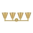 thumbnail image 2 of Innovations Lighting 616-4W-BK-MBC-8-BK Ballston Cone 4 Light 35" Wide Vanity Light -, 2 of 6