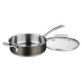 thumbnail image 3 of Cuisinart 11-Piece Stainless Steel Cookware Set, Black, 3 of 5
