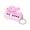 Pink, variant on Small Electronic Piano Keychain Vertical Small Piano Key Pendant Cute Musical Instrument Piano Keyring Kids
