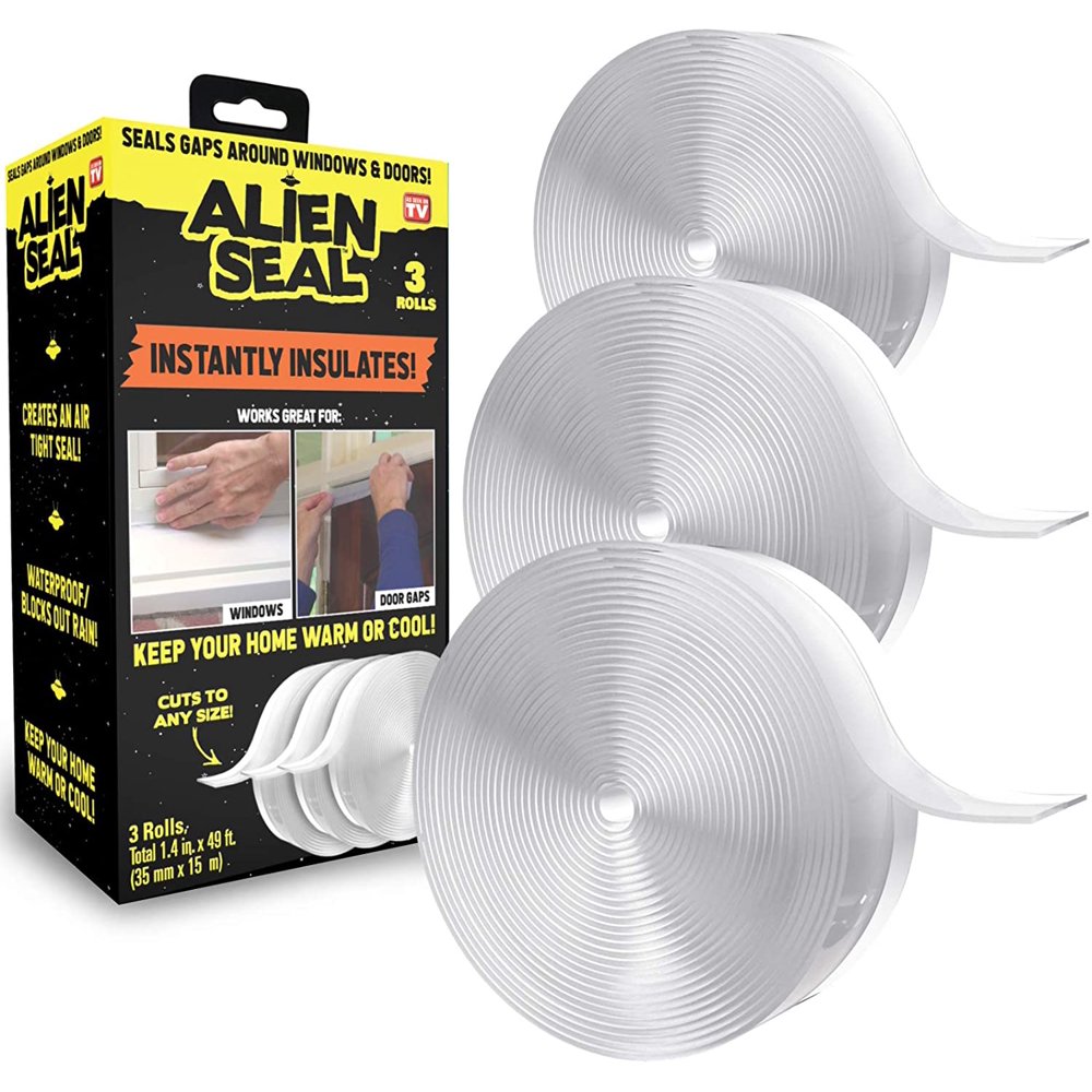 Alien Seal 49 ft AntiDraft Adhesive and Flexible Insulator Tape