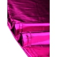 thumbnail image 5 of INSPIRE CHIC Metallic Overalls Skirts for Women's High Waist Party A-Line Suspender Skirt XL Hot Pink, 5 of 5